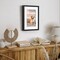Americanflat Gallery-Style Picture Frame with Mat - Showcase Artwork, Prints, and Photos - Shatter Resistant Glass - Hanging Hardware with Drywall Anchor
